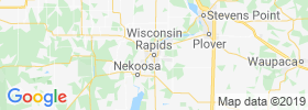 Wisconsin Rapids map